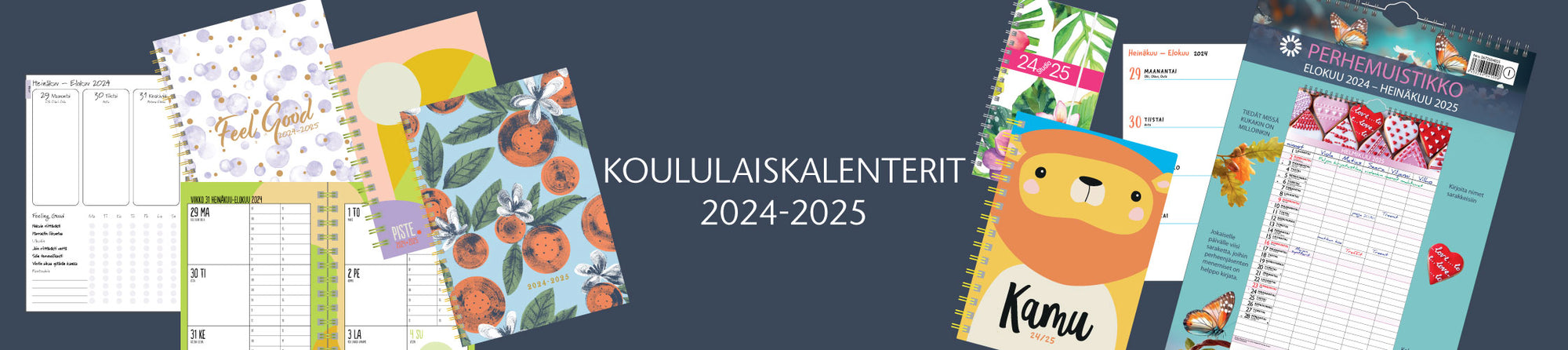 Koululaiskalenterit 2024-2025