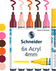 Schneider Paint-It 320 -akryylimaalikynät 4 mm